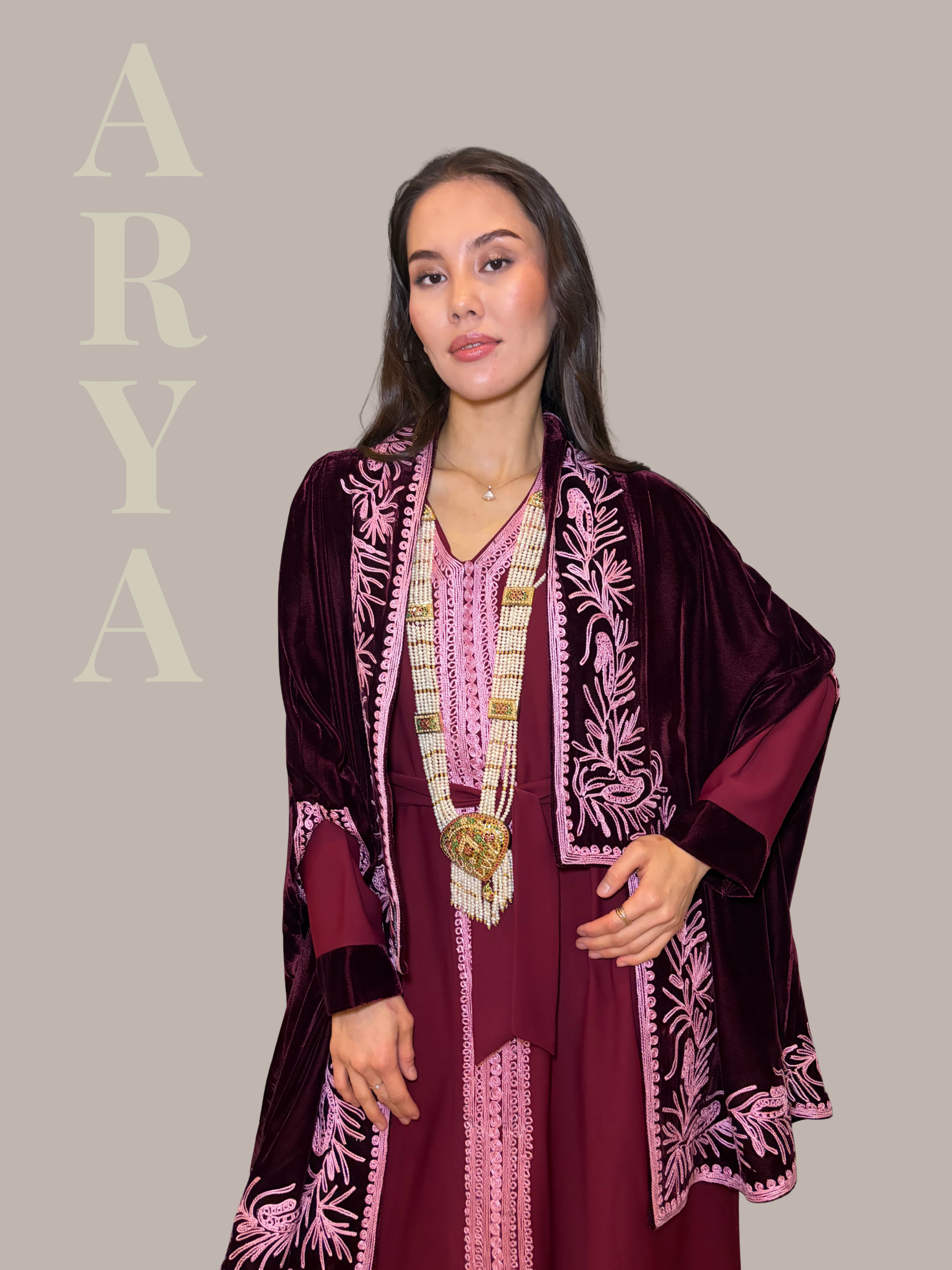 Burgundy Traditional with Modern Twist