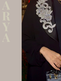 Emblamished silver abaya