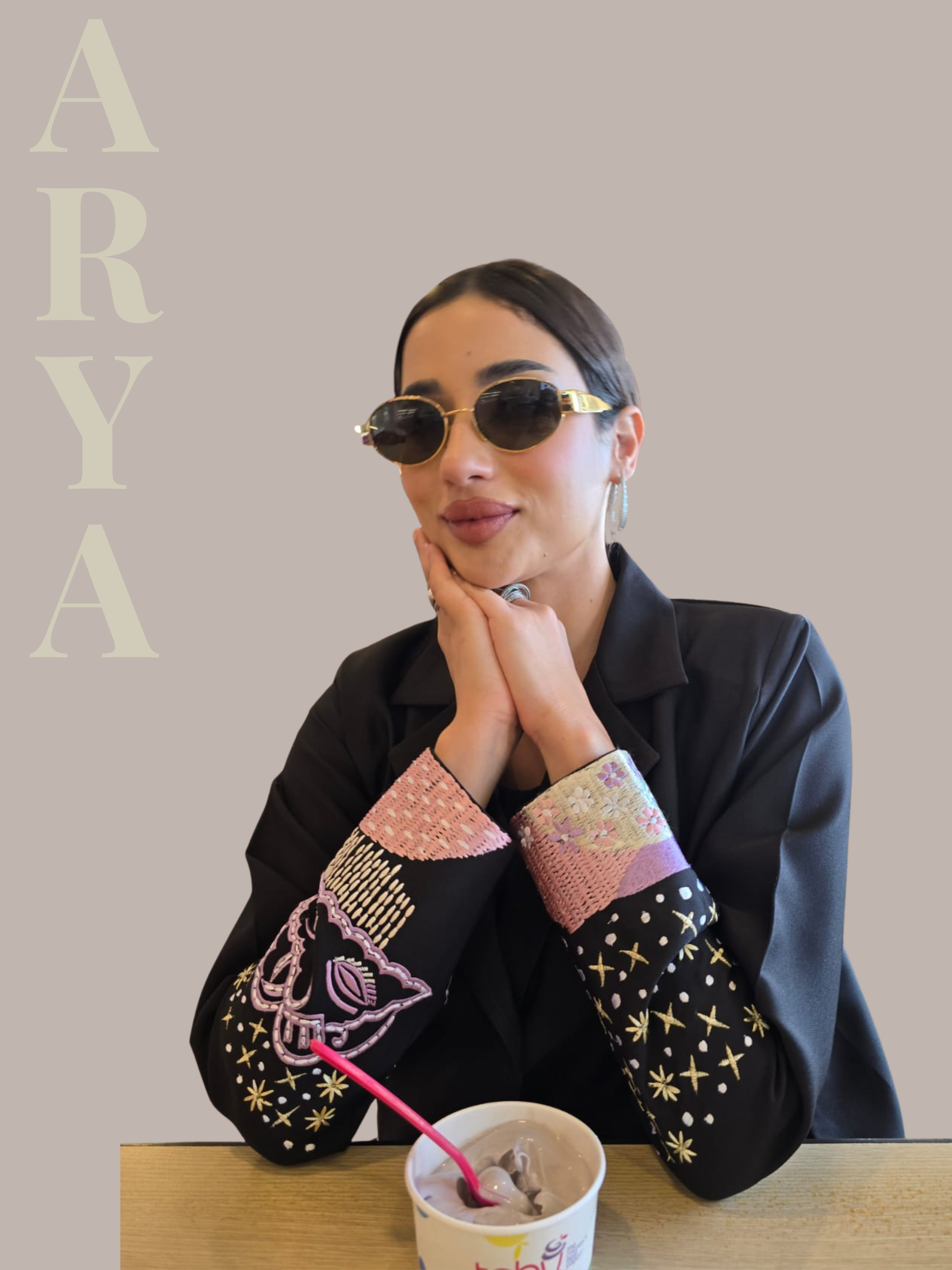 Modern classy stars pattern